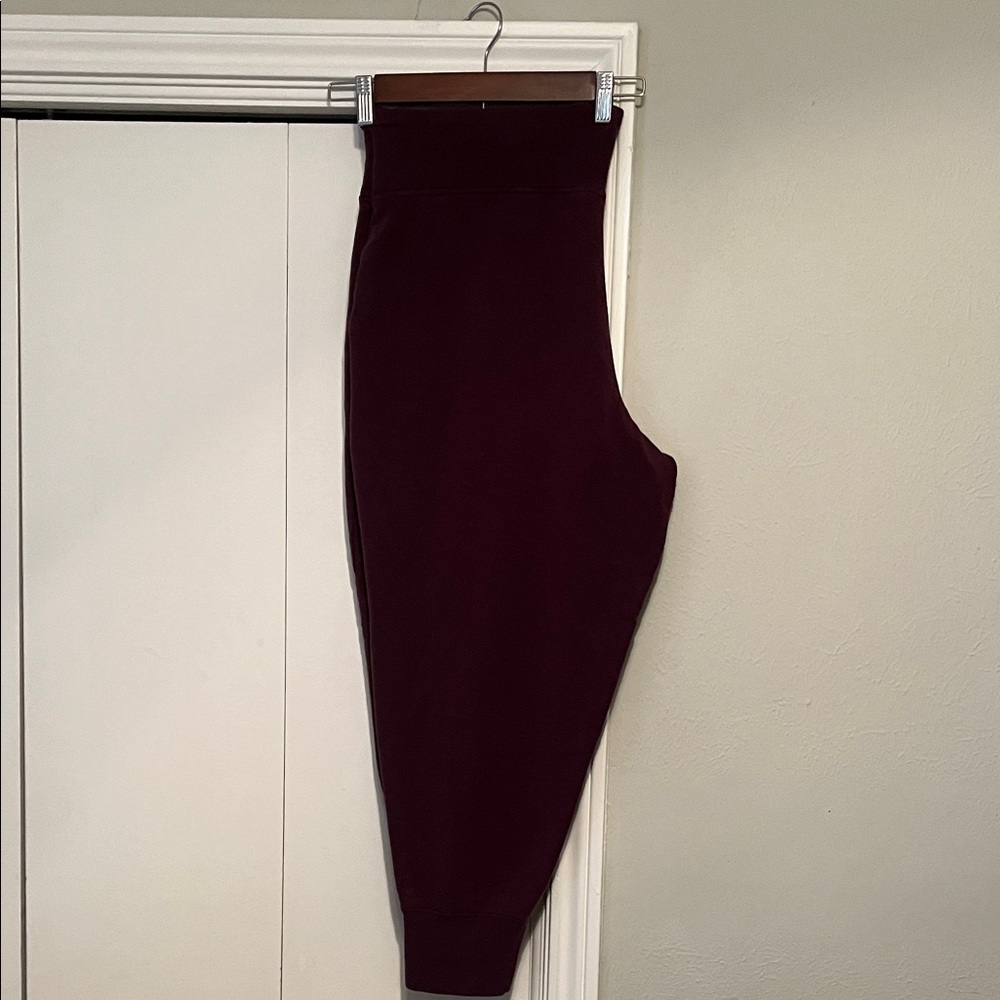 Athleta by Gap Deep Purple Maroon High Waist Jogger Pants | Size 1X - Picture 4 of 15